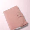 Protège carnet de santé gaze de coton personnalisé pour cadeau naissance bébé, terracotta