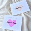 Carte de bienvenue Coeur
